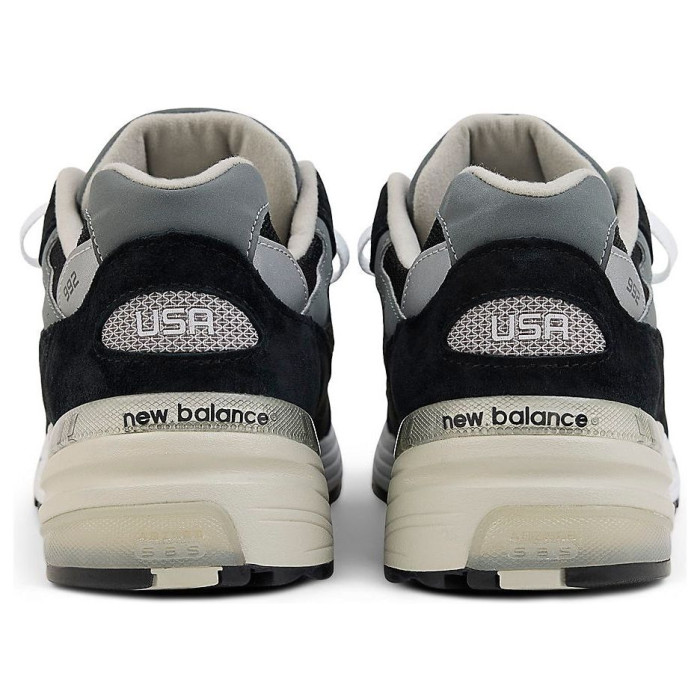 New Balance 992 Made in USA Black 2025 - мужская сетка размеров New Balance 992 Made in USA Black 2025 - мужская сетка размеров