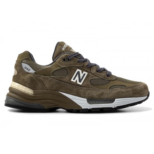 Кроссы New Balance 992 MiUSA Dark Camo - мужская сетка размеров