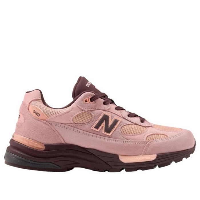 New Balance 992 Made in USA Pink Chalk - мужская сетка размеров New Balance 992 Made in USA Pink Chalk - мужская сетка размеров