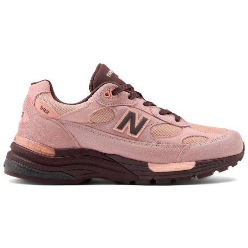 New Balance 992 Made in USA Pink Chalk - мужская сетка размеров