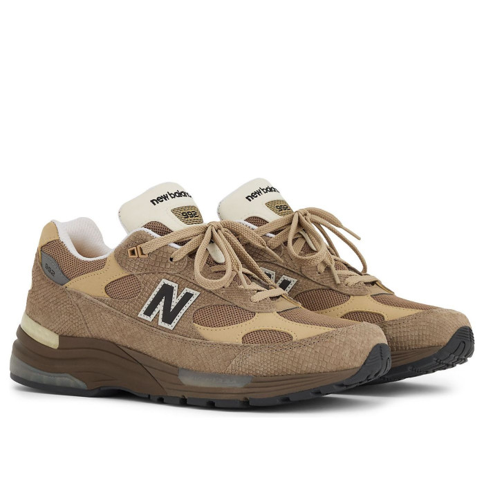 Teddy Santis x New Balance 992 Made in USA Driftwood Rich Oak - мужская сетка размеров Teddy Santis x New Balance 992 Made in USA Driftwood Rich Oak - мужская сетка размеров