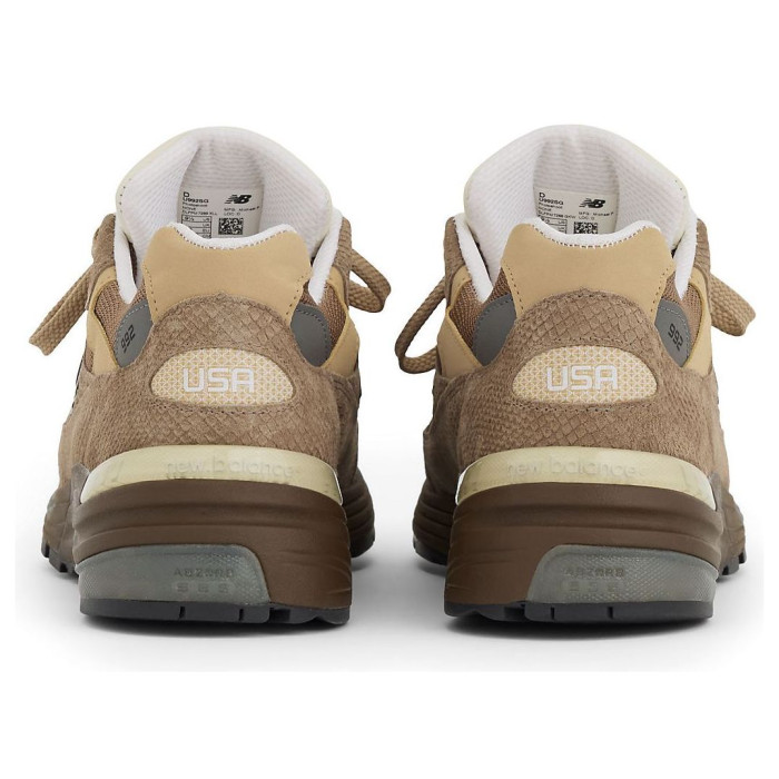 Teddy Santis x New Balance 992 Made in USA Driftwood Rich Oak - мужская сетка размеров Teddy Santis x New Balance 992 Made in USA Driftwood Rich Oak - мужская сетка размеров