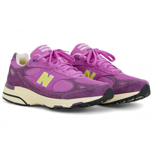 New Balance 993 MiUSA Passion Fruit - мужская сетка размеров
