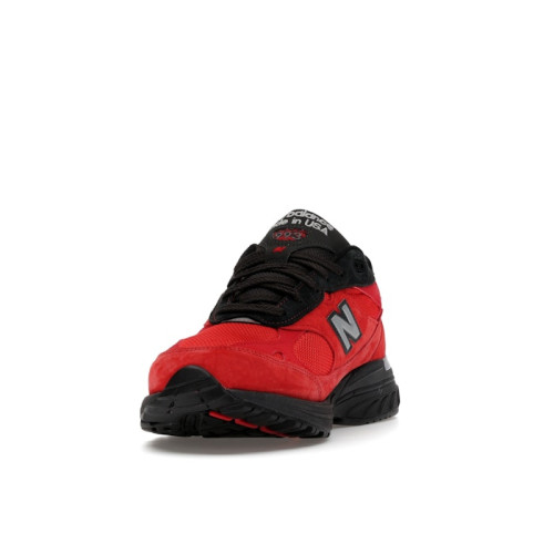 New Balance 993 MiUSA Red Black - мужская сетка размеров New Balance 993 MiUSA Red Black - мужская сетка размеров
