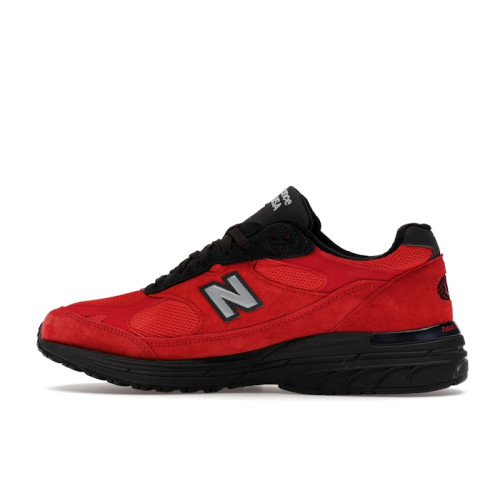 New Balance 993 MiUSA Red Black - мужская сетка размеров New Balance 993 MiUSA Red Black - мужская сетка размеров