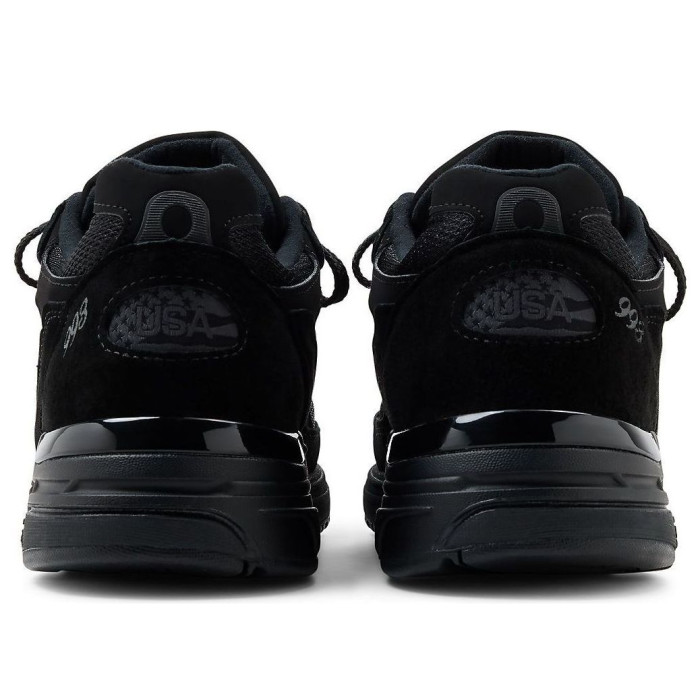 New Balance 993 Made In USA Black - мужская сетка размеров New Balance 993 Made In USA Black - мужская сетка размеров