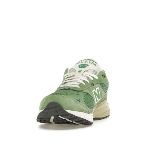 Кроссы New Balance 993 MiUSA Teddy Santis Chive - мужская сетка размеров