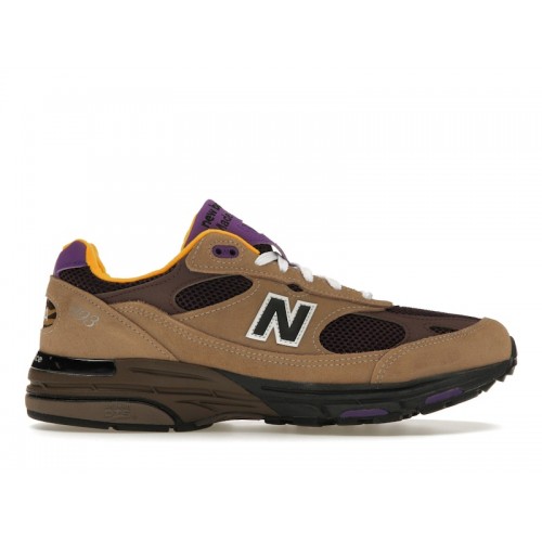 Кроссы New Balance 993 MiUSA Mushroom Midnight Violet - мужская сетка размеров