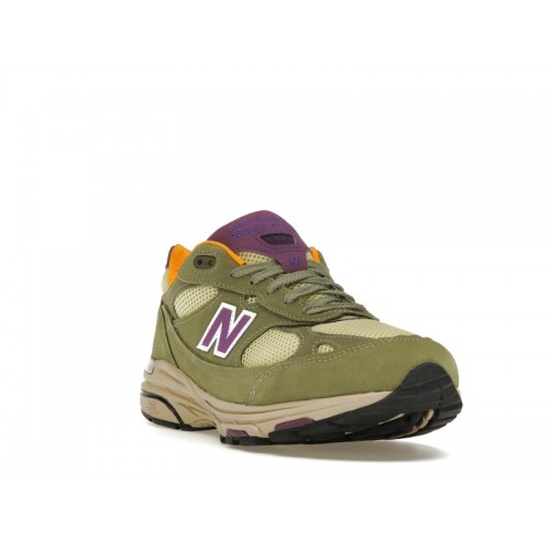 New Balance 993 MiUSA Teddy Santis Olive Leaf Maize - мужская сетка размеров