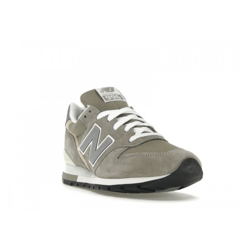 Кроссы New Balance 996 MiUSA Grey Silver - мужская сетка размеров