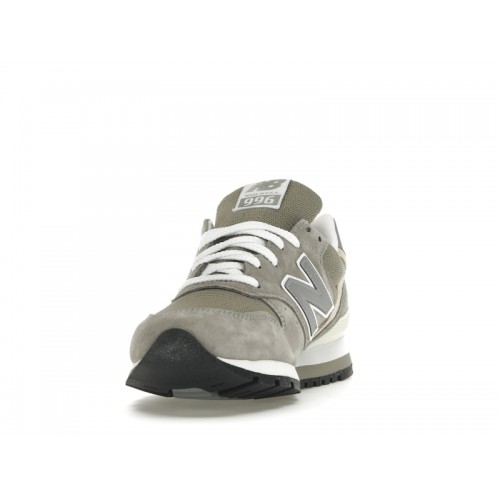 Кроссы New Balance 996 MiUSA Grey Silver - мужская сетка размеров