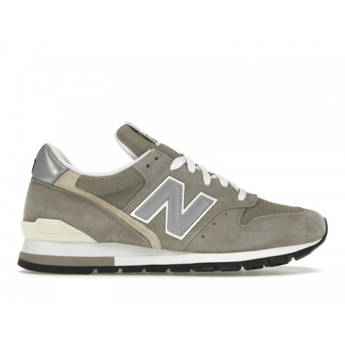 Кроссы New Balance 996 MiUSA Grey Silver - мужская сетка размеров