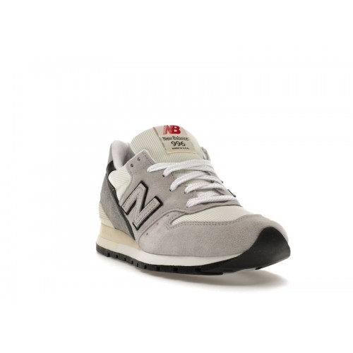 Кроссы New Balance 996 MiUSA Teddy Santis Grey White Black - мужская сетка размеров