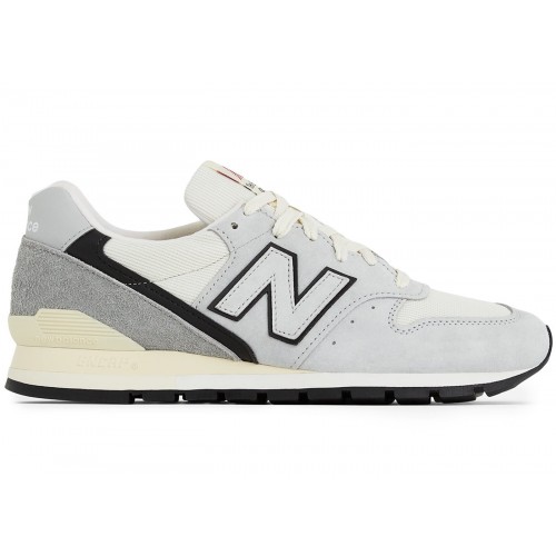 Кроссы New Balance 996 MiUSA Teddy Santis Grey White Black - мужская сетка размеров