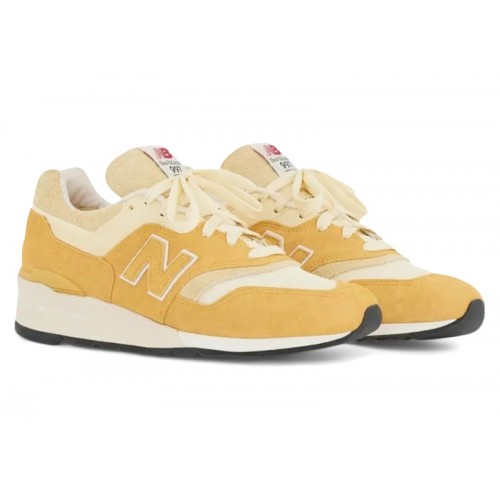 New Balance Teddy Santis x 997 Made in USA Dried Apricot - мужская сетка размеров