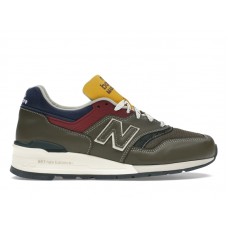 Кроссовки New Balance 997 MiUSA Aimé Leon Dore Dark Moss Angora