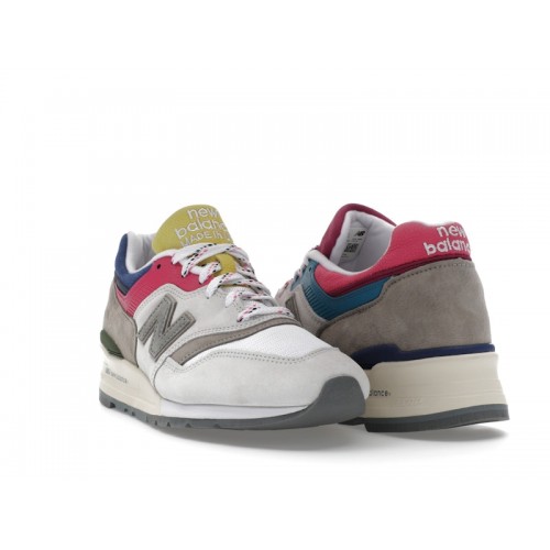 Кроссы New Balance 997 MiUSA Aimé Leon Dore Grey Midnight - мужская сетка размеров