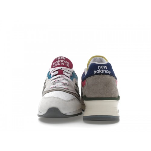 Кроссы New Balance 997 MiUSA Aimé Leon Dore Grey Midnight - мужская сетка размеров