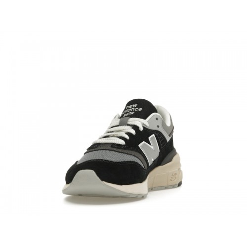 Кроссы New Balance 997R Black Grey - мужская сетка размеров
