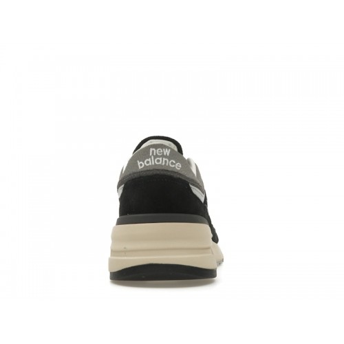 Кроссы New Balance 997R Black Grey - мужская сетка размеров