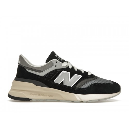 Кроссы New Balance 997R Black Grey - мужская сетка размеров