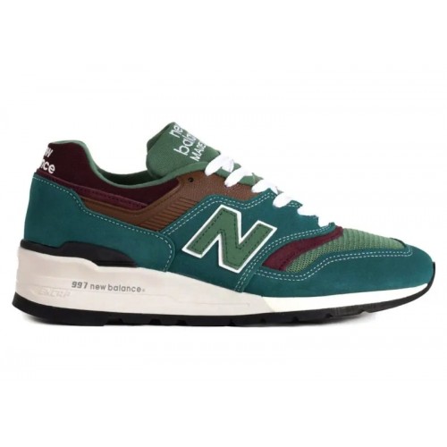 Кроссы New Balance 997 MiUSA Vintage Teal Jade - мужская сетка размеров