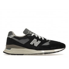 Кроссовки New Balance 998 MiUSA Black Silver