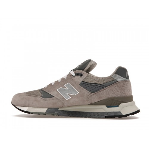 Кроссы New Balance 998 Core MiUSA Grey Silver - мужская сетка размеров