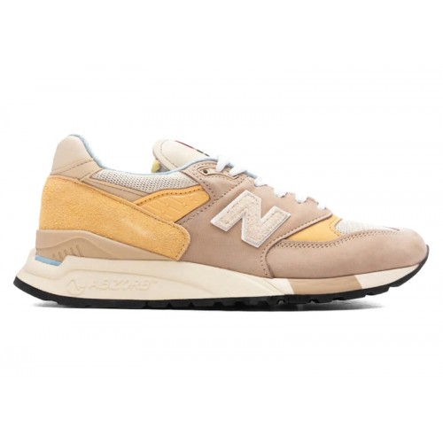 Кроссы New Balance 998 MiUSA Incense Sandstone - мужская сетка размеров