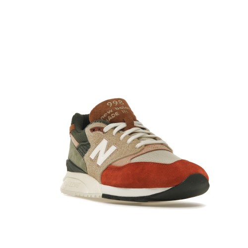 Кроссы New Balance 998 Ronnie Fieg & Frank Lloyd Wright Foundation Broadacre City Chutney - мужская сетка размеров