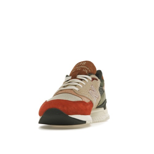 Кроссы New Balance 998 Ronnie Fieg & Frank Lloyd Wright Foundation Broadacre City Chutney - мужская сетка размеров