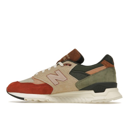 Кроссы New Balance 998 Ronnie Fieg & Frank Lloyd Wright Foundation Broadacre City Chutney - мужская сетка размеров