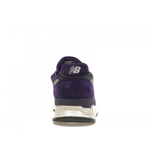 Кроссы New Balance 998 MiUSA Teddy Santis Plum Purple - мужская сетка размеров