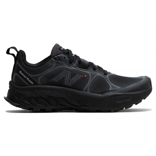 Кроссы New Balance Fresh Foam X Hierro v8 Trail District Vision Black - мужская сетка размеров