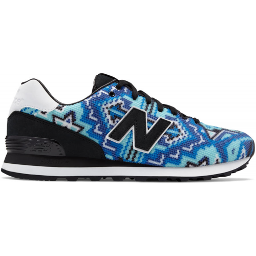 Кроссы New Balance 574 Ricardo Seco Blue - мужская сетка размеров