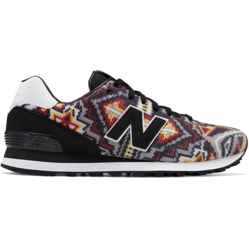Кроссы New Balance 574 Ricardo Seco Grey - мужская сетка размеров