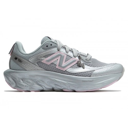 Кроссы New Balance Fresh Foam Trainer GANNI Silver Metallic - мужская сетка размеров