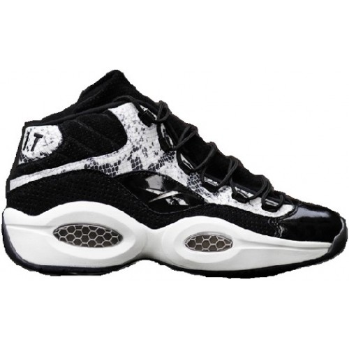Кроссы Reebok Question Mid Bait Snake GITD - мужская сетка размеров