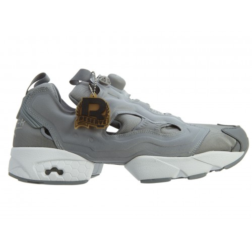 Кроссы Reebok Instapump Fury Og Grey White - мужская сетка размеров