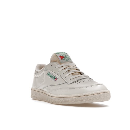 Кроссы Reebok Club C 85 Vintage Chalk Green - мужская сетка размеров