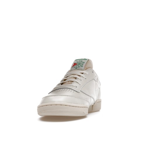 Кроссы Reebok Club C 85 Vintage Chalk Green - мужская сетка размеров