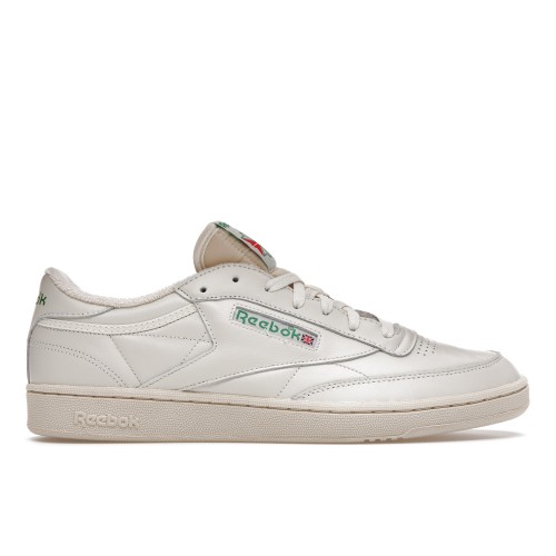 Кроссы Reebok Club C 85 Vintage Chalk Green - мужская сетка размеров