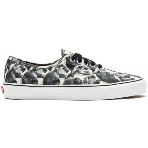 Кеды Vans Authentic Supreme Bruce Lee (White) - мужская сетка размеров