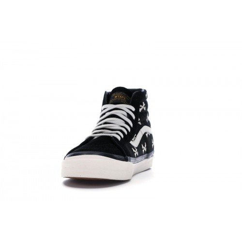 Vans Sk8-Hi WTAPS Black Crossbones - мужская сетка размеров