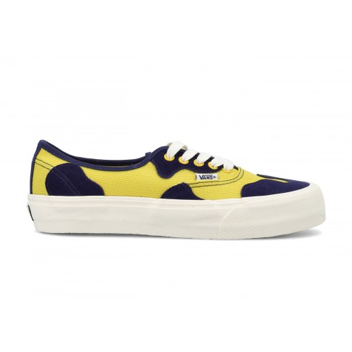 Кроссы Vans UA Authentic VR3 PW LX Blue Yellow - мужская сетка размеров