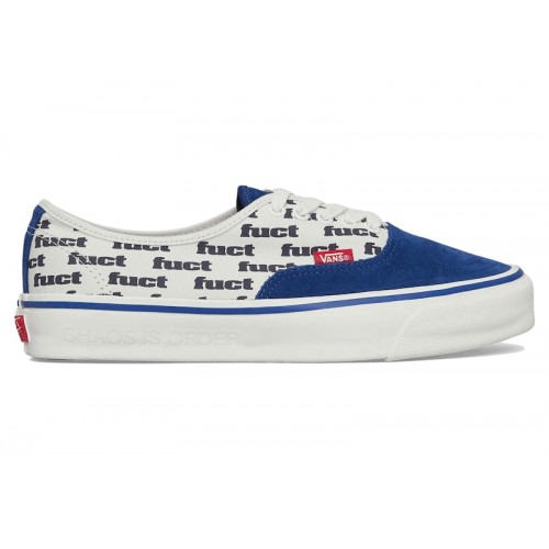 Кроссы Vans Authentic Reissue 44 LX FUCT x Slam Jam Blue Marshmallow - мужская сетка размеров