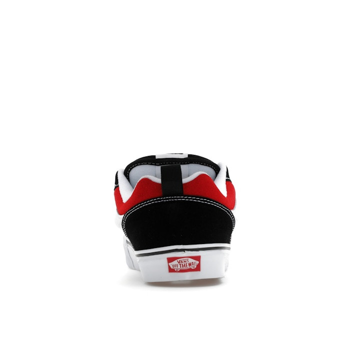 Vans Mens Knu-Skool Black Red - мужская сетка размеров Vans Mens Knu-Skool Black Red - мужская сетка размеров