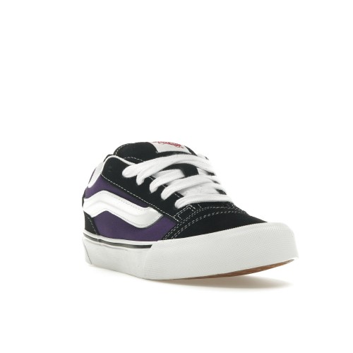 Кроссы Vans Knu Skool Black Purple - мужская сетка размеров