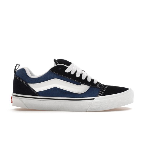 Кроссы Vans Knu Skool Navy White - мужская сетка размеров