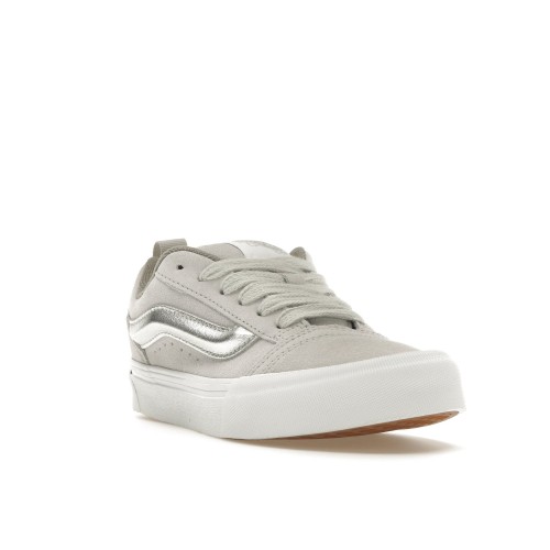 Кроссы Vans Knu Skool Metallic Silver - мужская сетка размеров